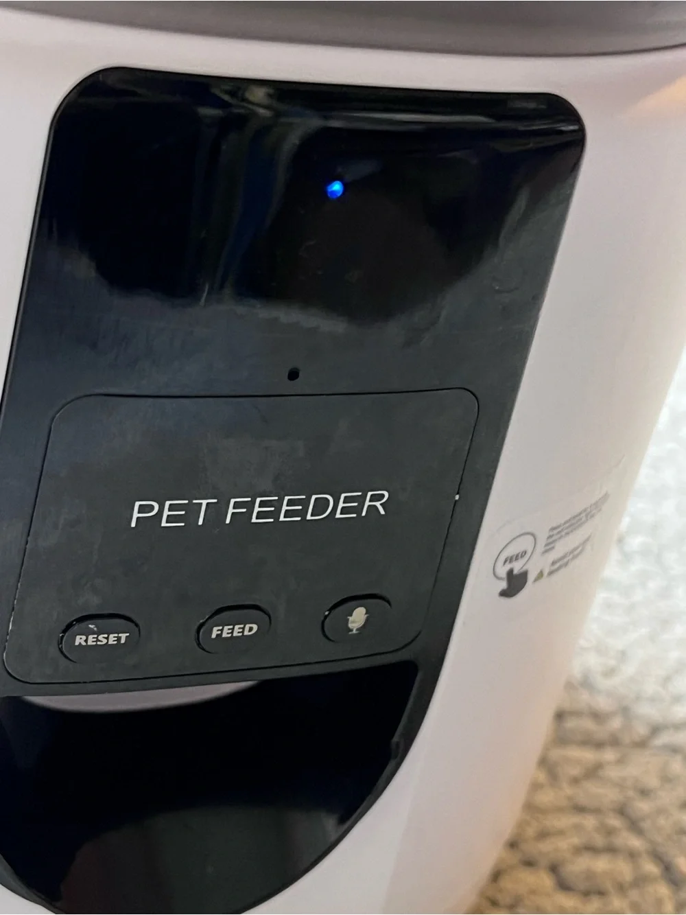 GiotoHun Automatic Pet Feeder For Dry Food Only Dogs Or Cat Food
